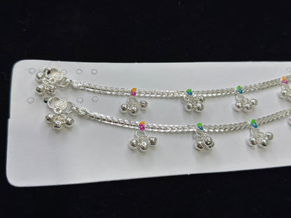 PURE SILVER KIDS ANKLETS KA0017