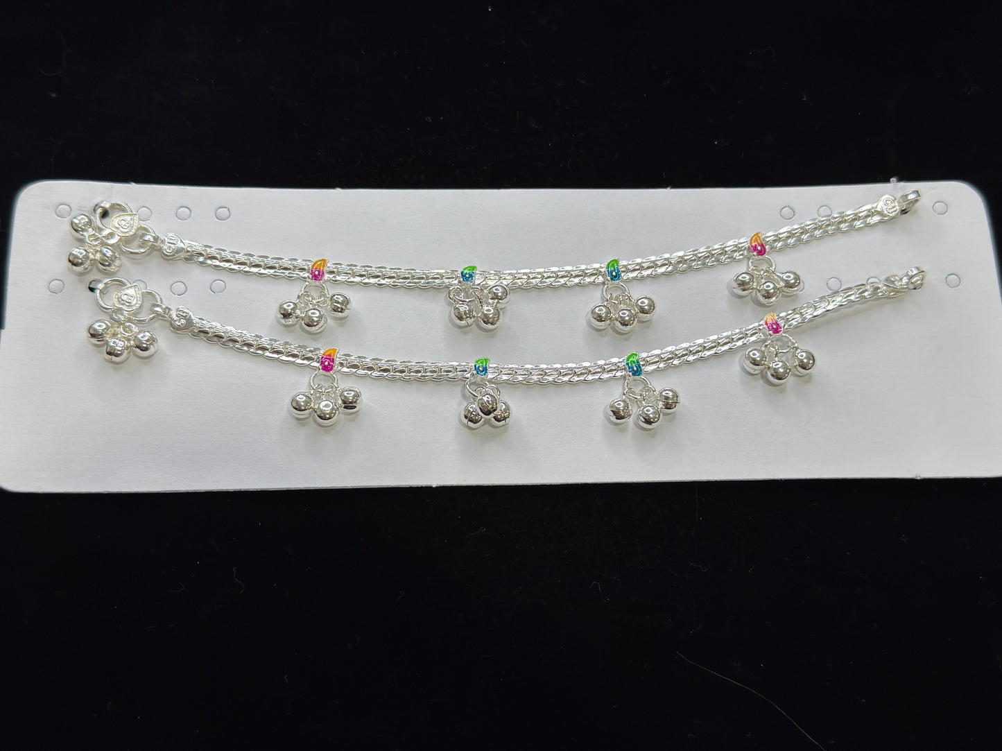 PURE SILVER KIDS ANKLETS KA0017