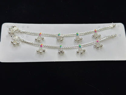 PURE SILVER KIDS ANKLETS KA0017