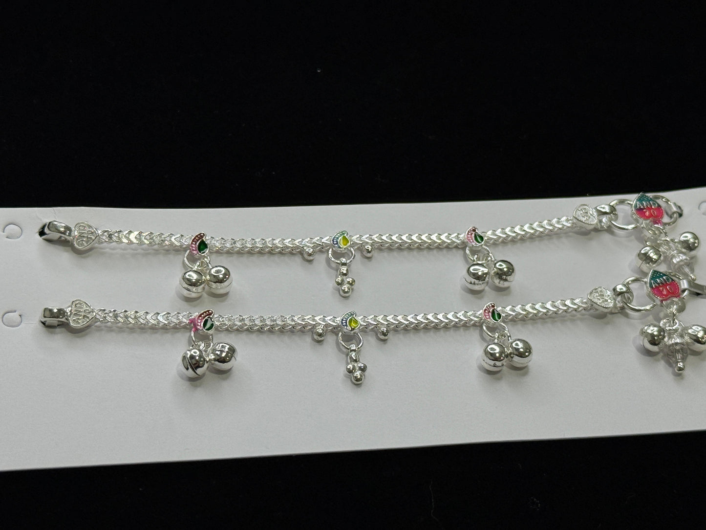 PURE SILVER KIDS ANKLETS KA009