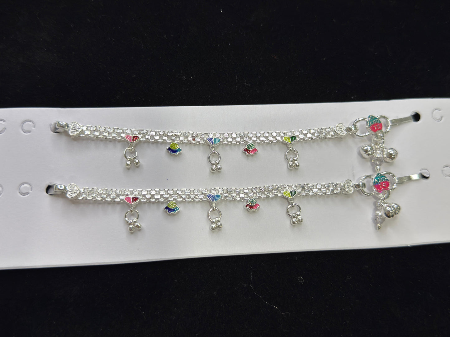 PURE SILVER KIDS ANKLETS KA0013