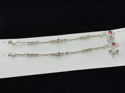 PURE SILVER KIDS ANKLETS KA0011