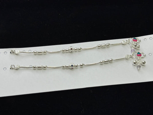 PURE SILVER KIDS ANKLETS KA0011