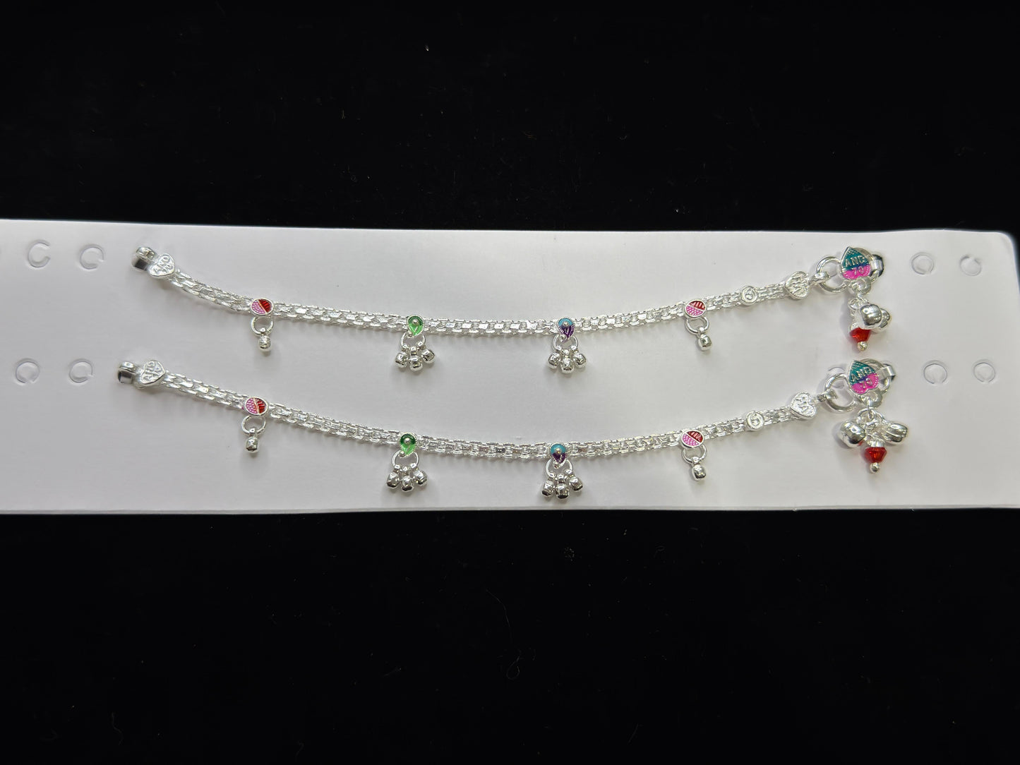 PURE SILVER KIDS ANKLETS KA0012