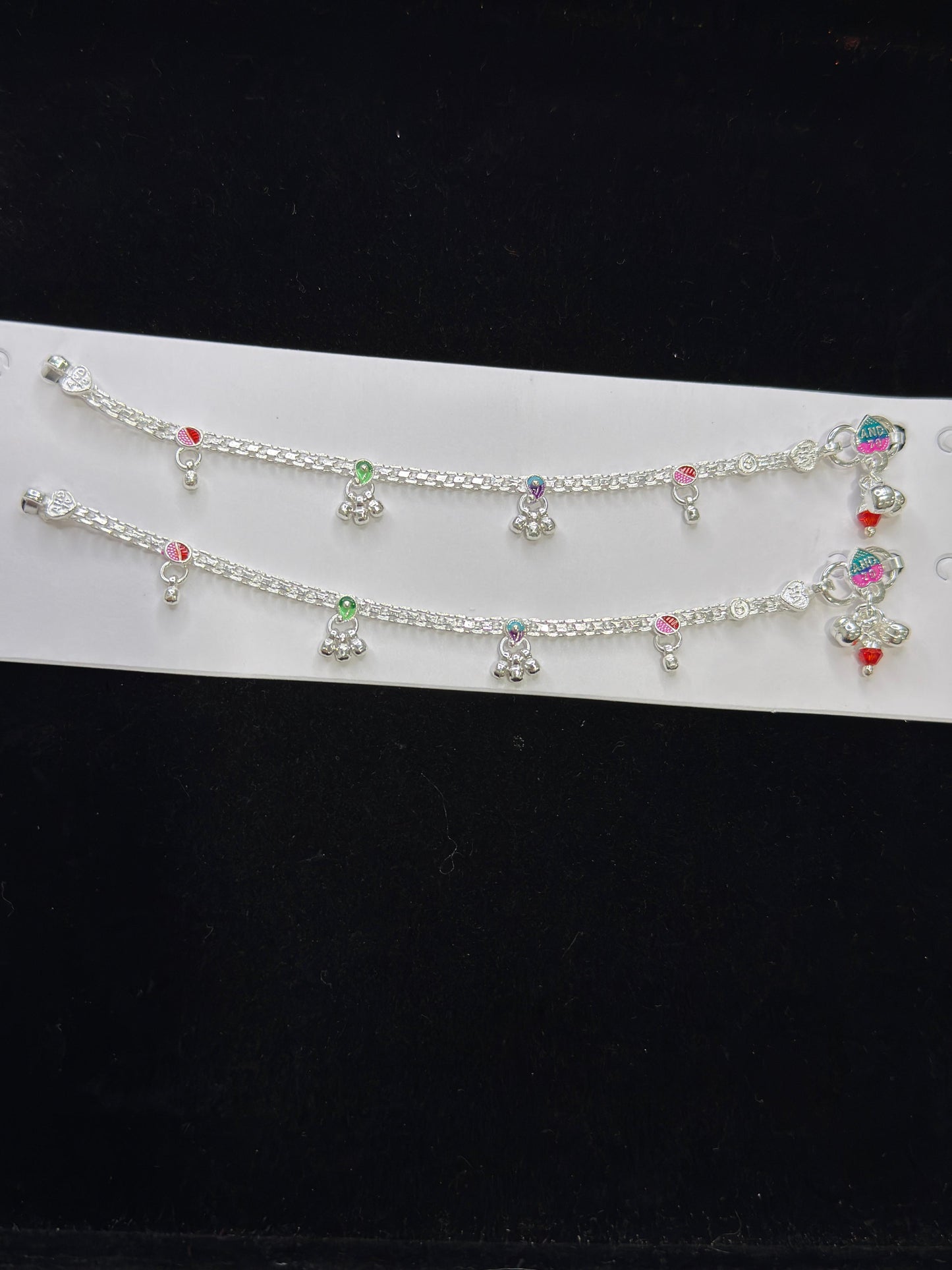 PURE SILVER KIDS ANKLETS KA0012