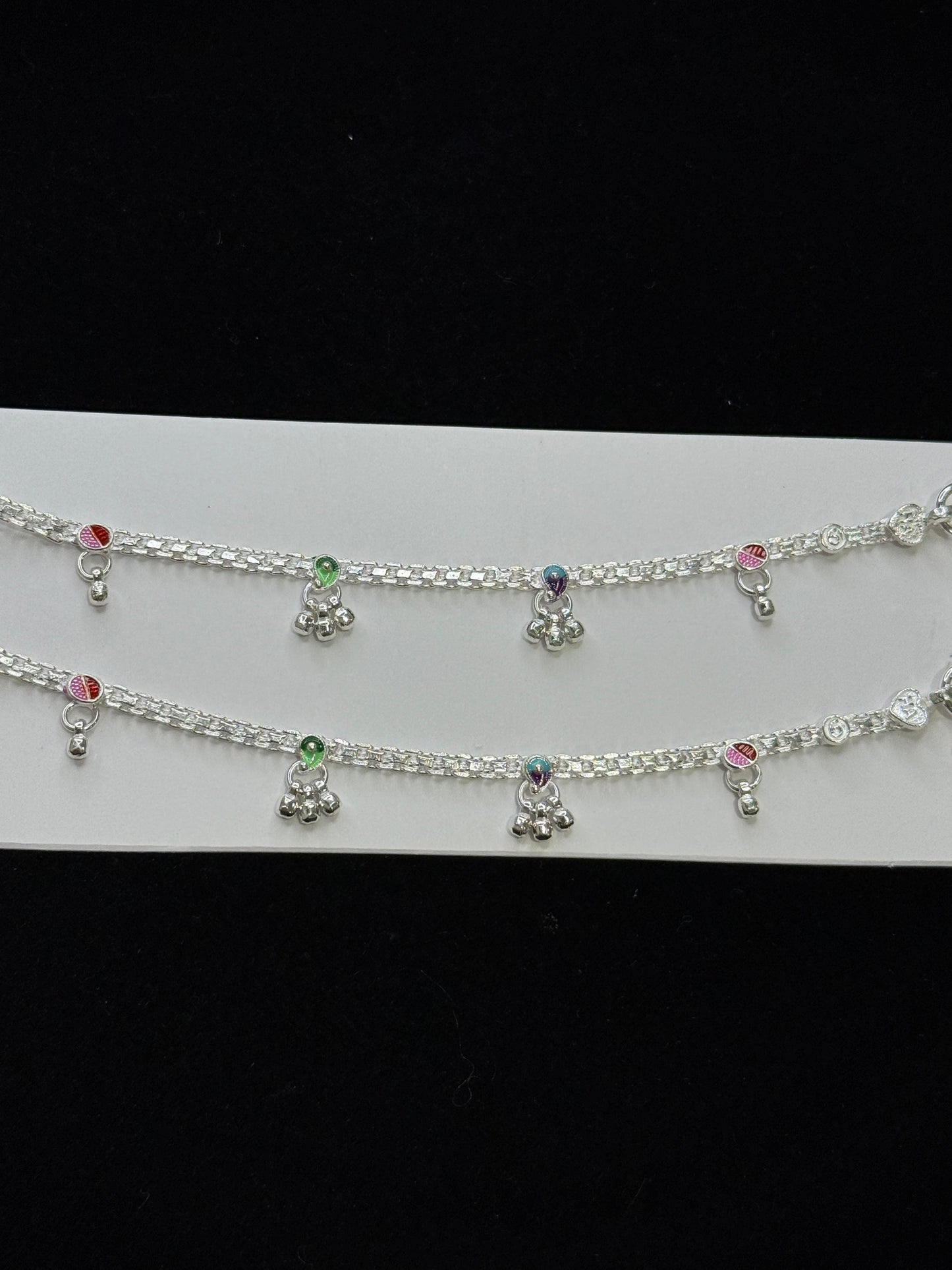PURE SILVER KIDS ANKLETS KA0012