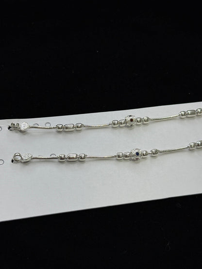 PURE SILVER KIDS ANKLETS KA0011