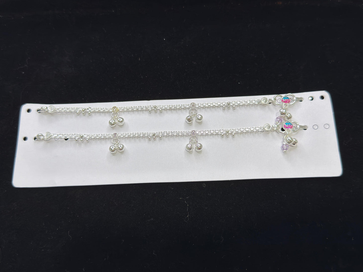 PURE SILVER KIDS ANKLETS KA008