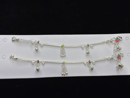 PURE SILVER KIDS ANKLETS KA007