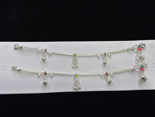 PURE SILVER KIDS ANKLETS KA007