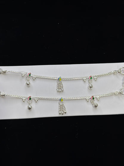 PURE SILVER KIDS ANKLETS KA007