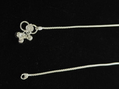 PURE SILVER KIDS ANKLETS KA004