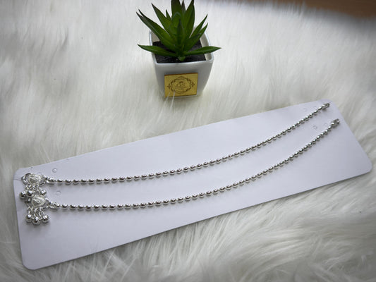 PURE SILVER ANKLET SJ009