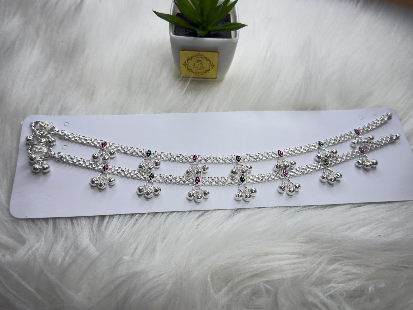 PURE SILVER ANKLET SJ005