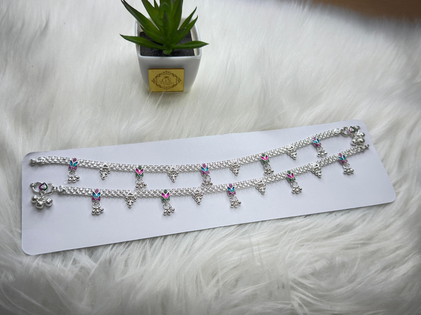 PURE SILVER ANKLET SJ0010