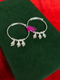 PURE SILVER ADJUSTABEL CHARM KANGANS FFOR BABIES BK007