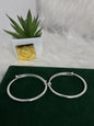 PURE SILVER ADJUSTABLE PLAIN KANGANS FOR BABIES BK0018