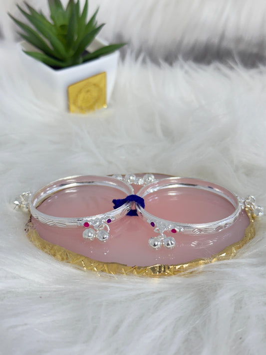 PURE SILVER KANGANS FOR BABIES BK0028