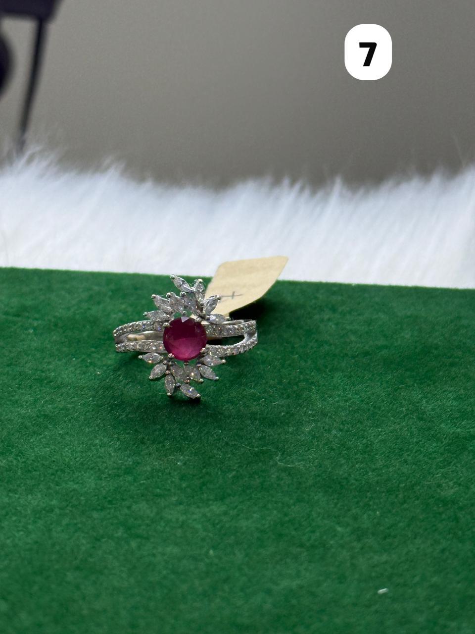 PURE SILVER WOMEN'S RING WR0019