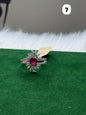 PURE SILVER WOMEN'S RING WR0019