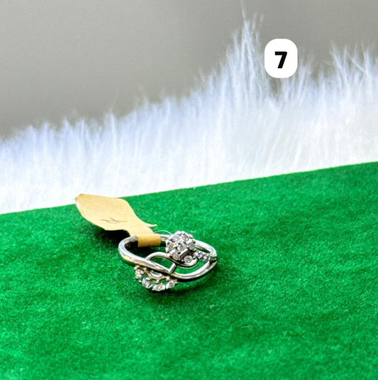 PURE SILVER WOMEN'S RING WB0014
