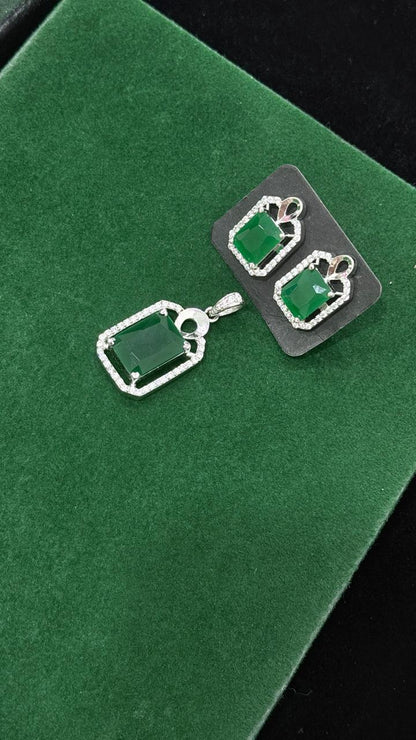 PURE SILVER PENDENT SET PS002