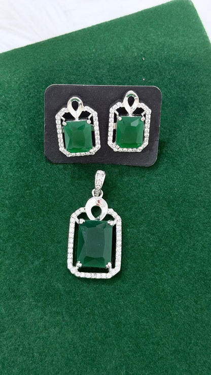 PURE SILVER PENDENT SET PS002