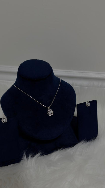 PURE SILVER PENDENT SET PS005