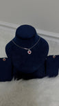 PURE SILVER PENDENT SET PS008