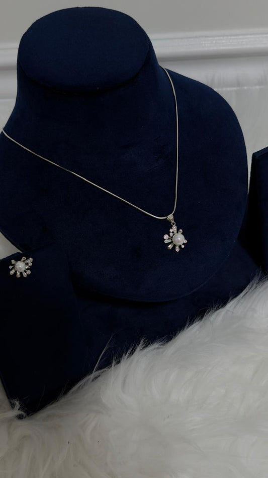 PURE SILVER PENDENT SET PS0013