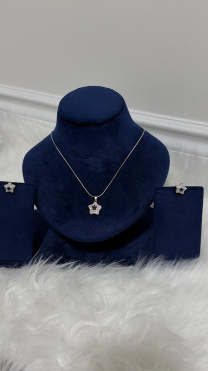 PURE SILVER PENDENT SET PS0017