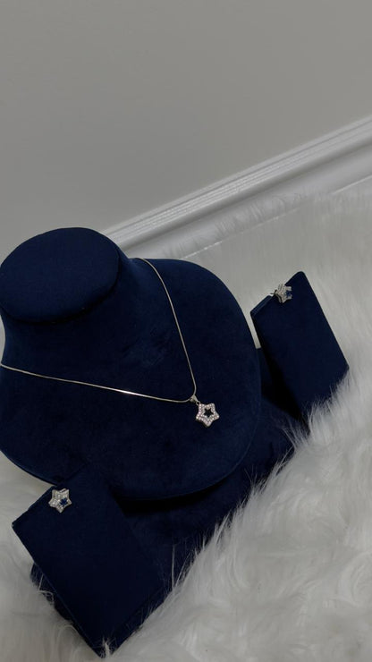 PURE SILVER PENDENT SET PS0017