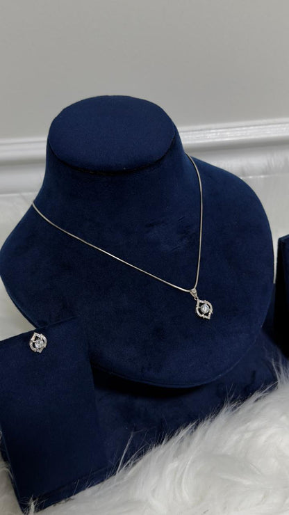 PURE SILVER PENDENT SET PS0019