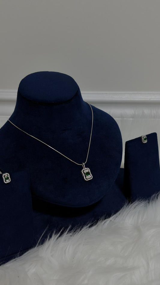 PURE SILVER PENDENT SET PS0014