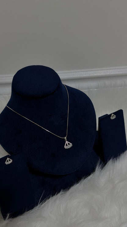 PURE SILVER PENDENT SET PS0016