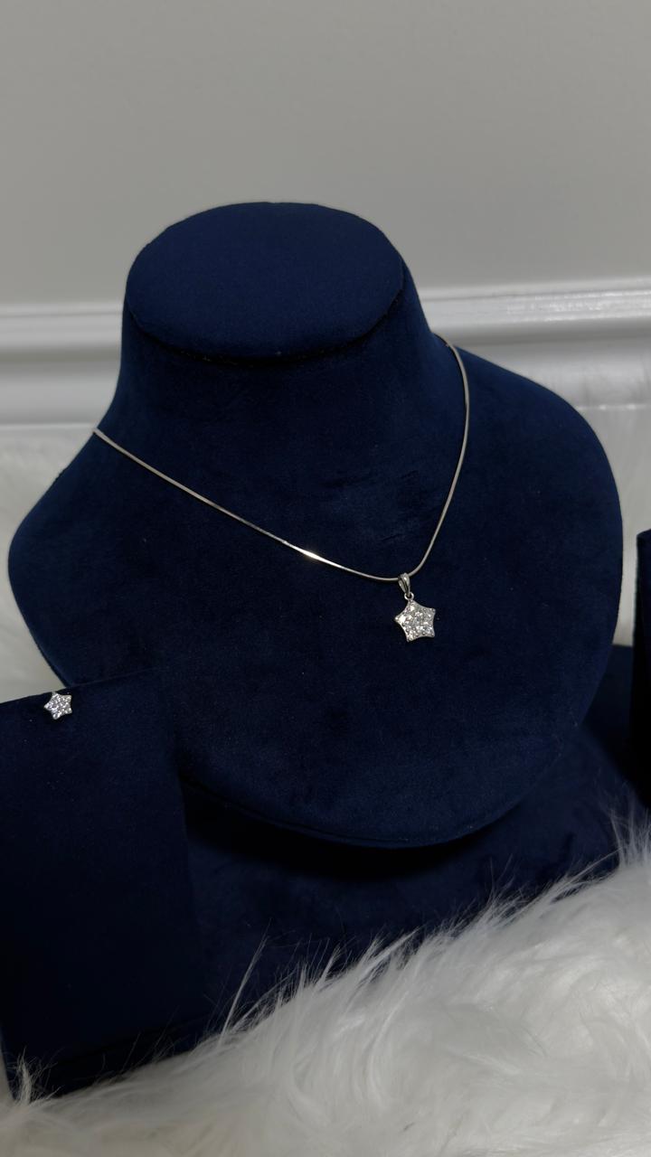 PURE SILVER PENDENT SET PS0025