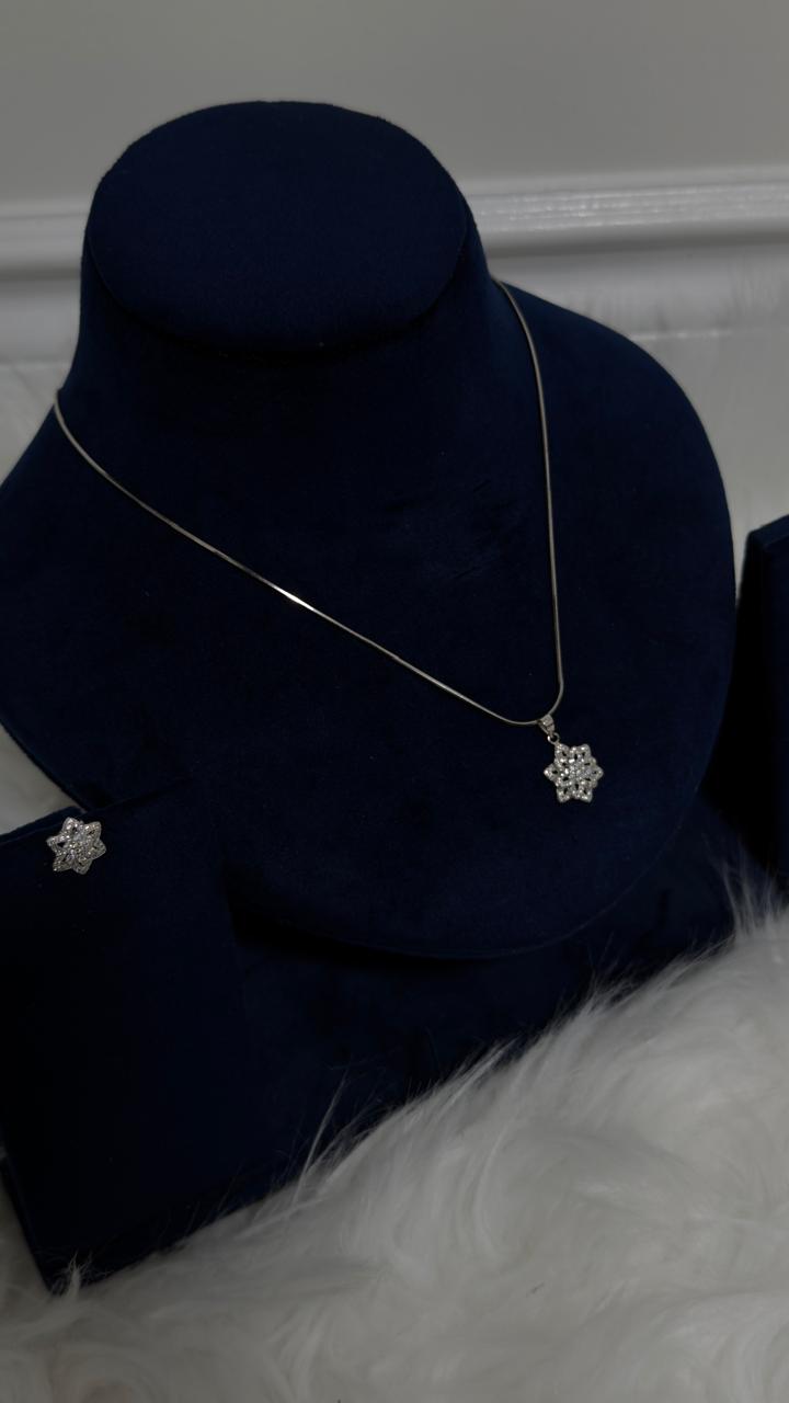 PURE SILVER PENDENT SET PS0023