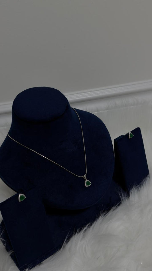 PURE SILVER PENDENT SET PS0026