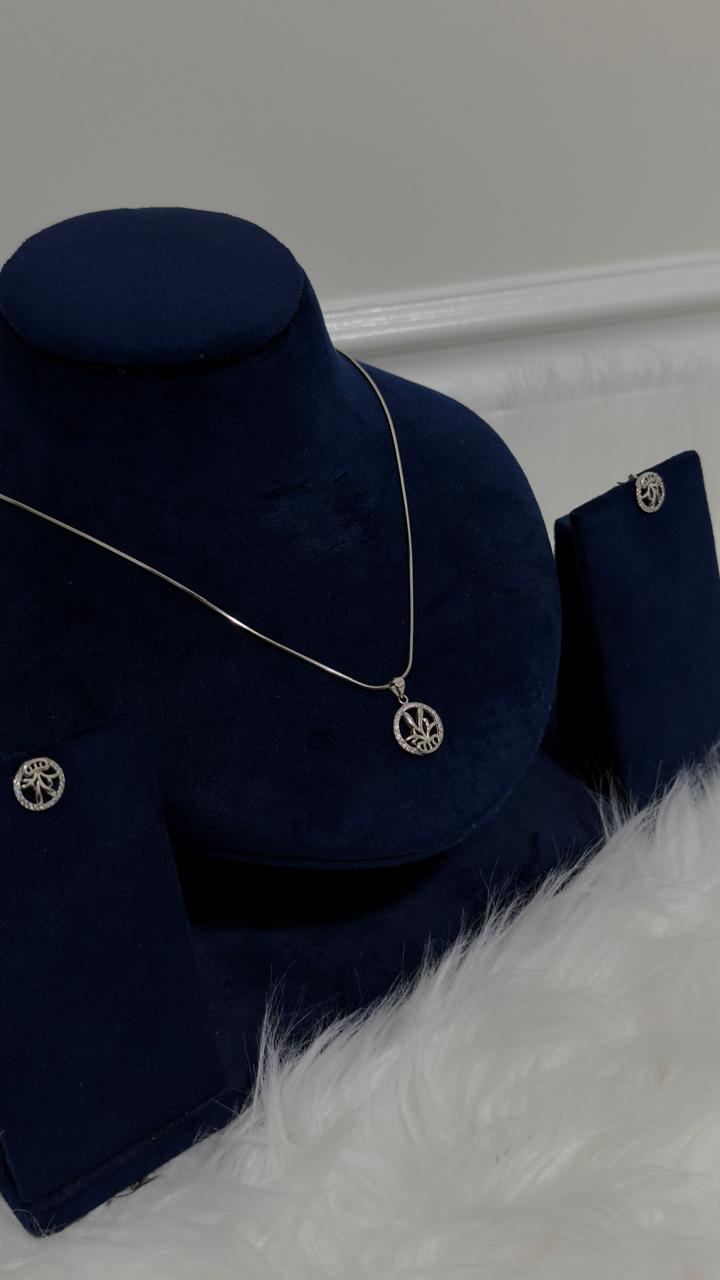 PURE SILVER PENDENT SET PS0027