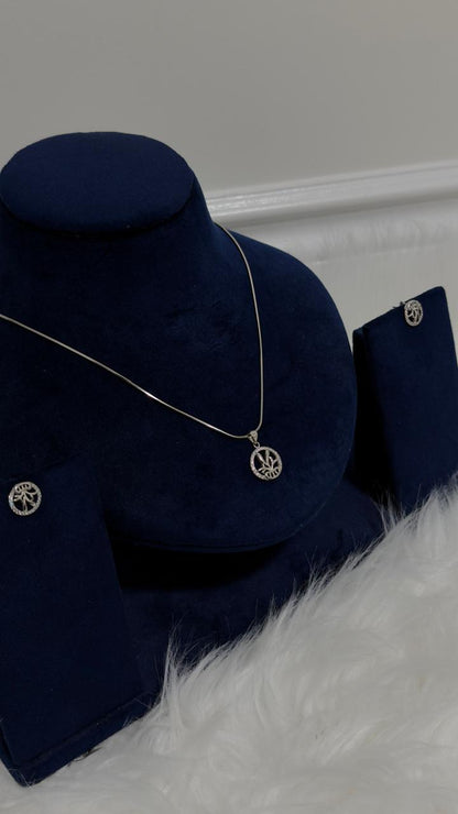 PURE SILVER PENDENT SET PS0027