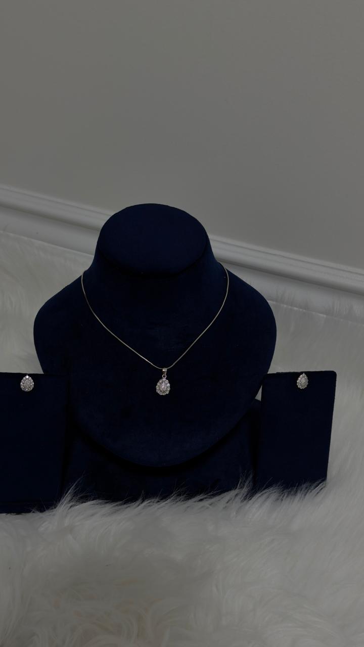 PURE SILVER PENDENT SET PS0029