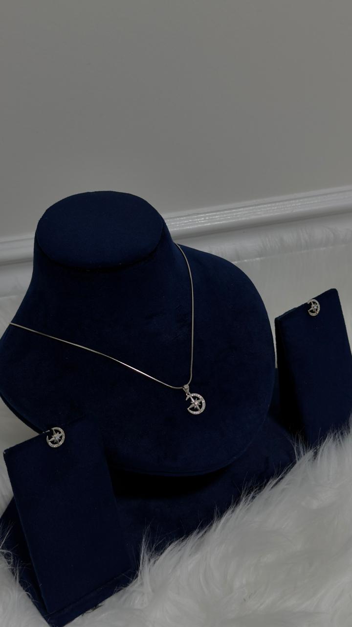 PURE SILVER PENDENT SET PS0032