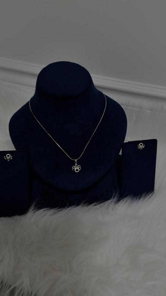 PURE SILVER PENDENT SET PS0031