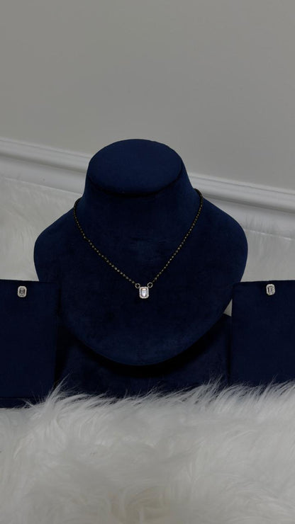 PURE SILVER MANGALSUTRA PENDENT SET MPS002