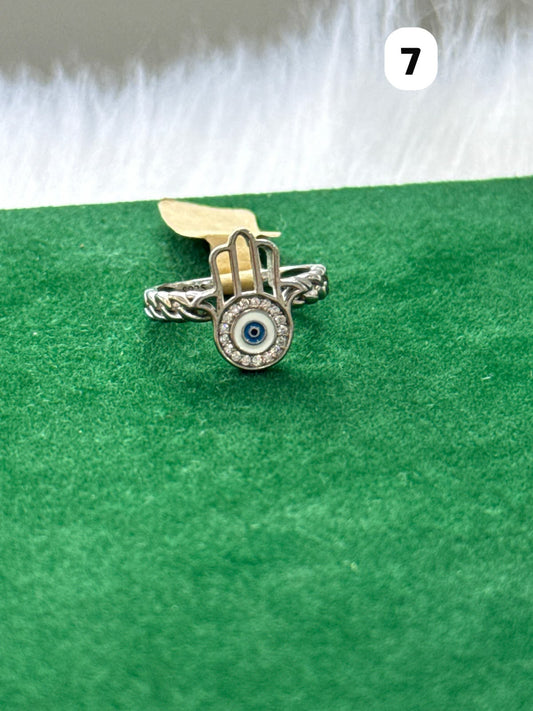 PURE SILVER WOMEN'S RING WR0022