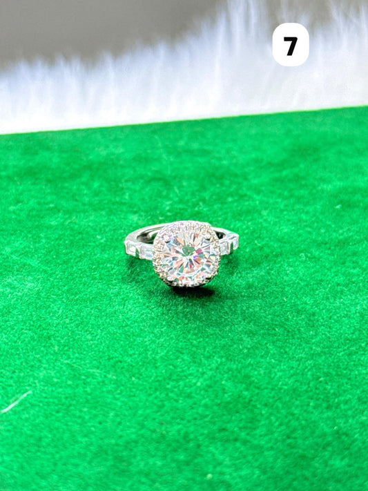 PURE SILVER WOMEN'S RING WR0025