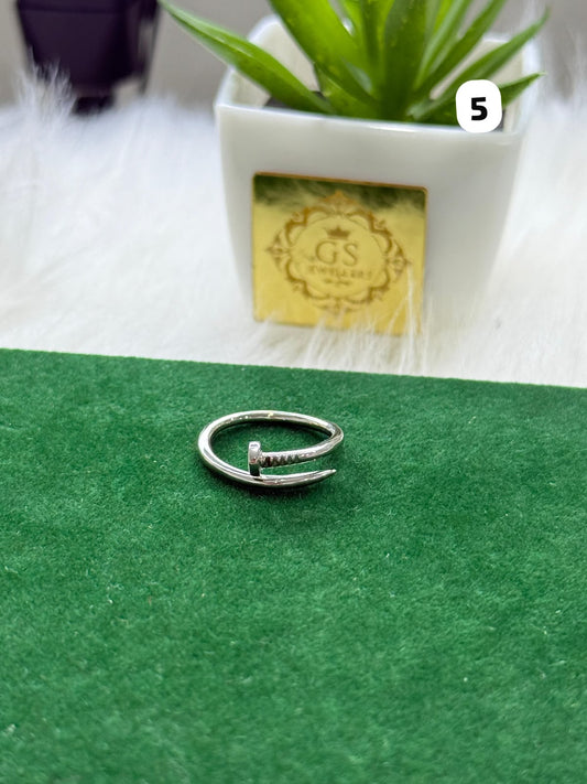 PURE SILVER WOMEN'S RING WR0026