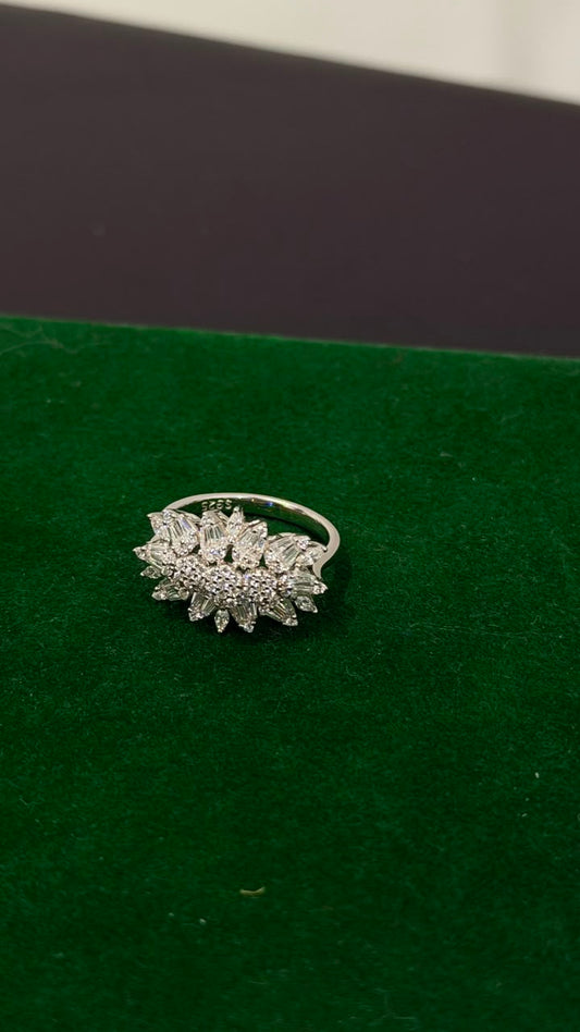 PURE SILVER WOMEN'S RING WR0026