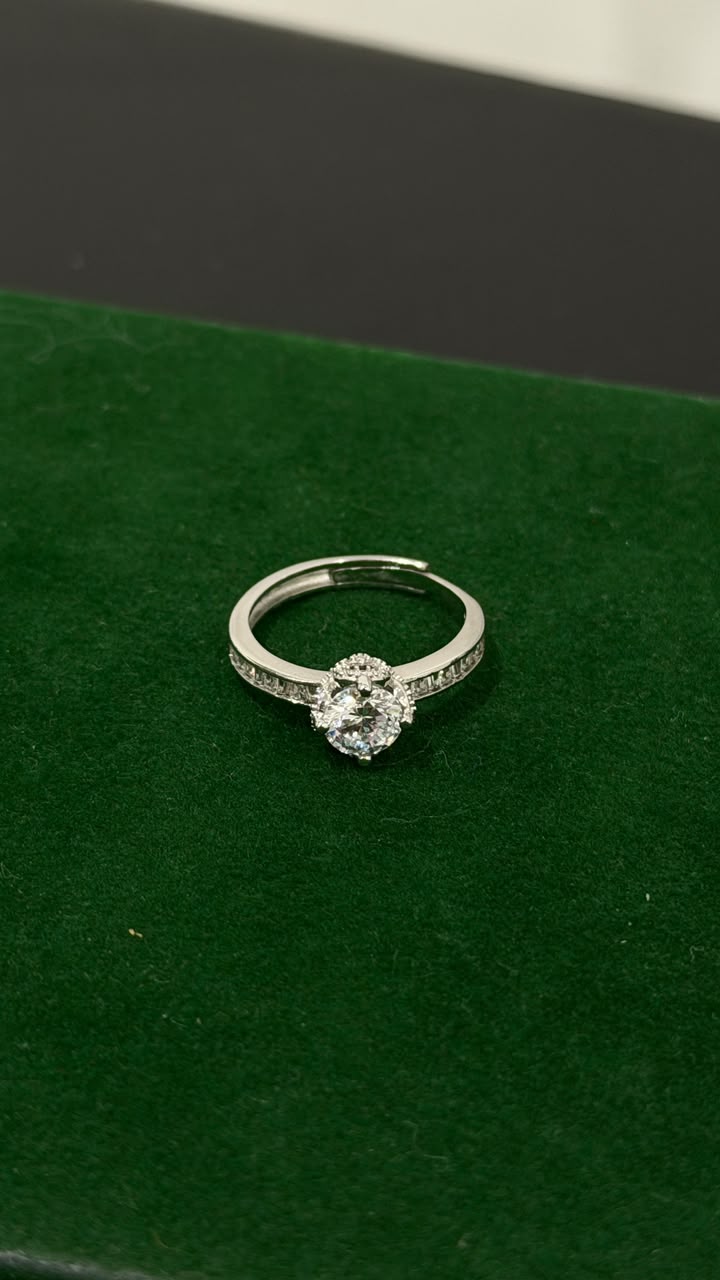 PURE SILVER WOMEN'S RING WR0027