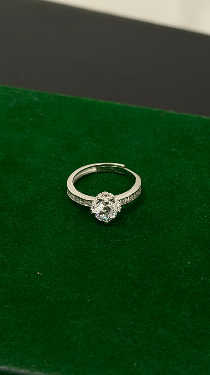 PURE SILVER WOMEN'S RING WR0027